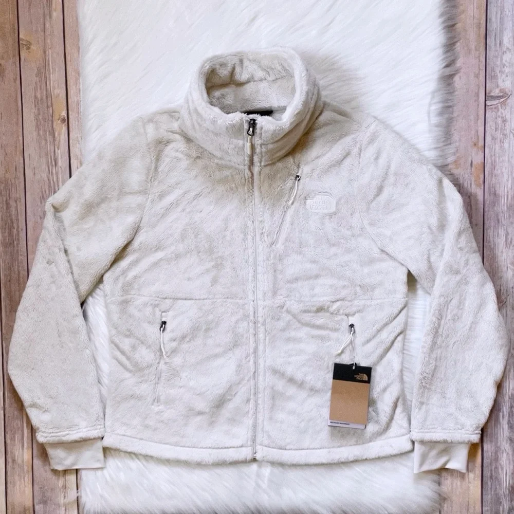 The North Face Women’s Osito Flow Jacket In Vintage White - Picture 2 of 9